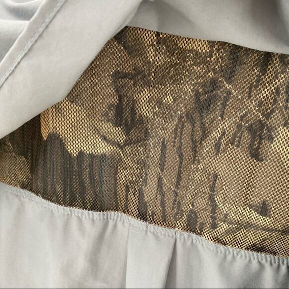 Gary Nesse Outdoor World grey quilted shooting hunting shirt men’s size XXL - Picture 12 of 13